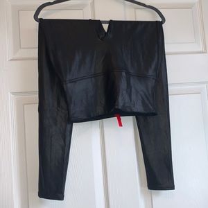 Spanx faux leather legging